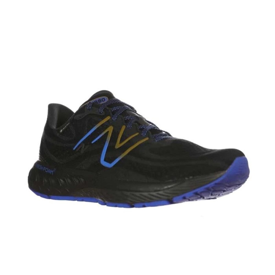 Mens Shoes New Balance | Mens New Balance Fresh Foam 880V13 Gore-Tex In Black/Marine Blue