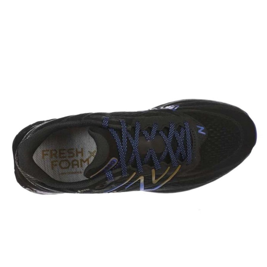 Mens Shoes New Balance | Mens New Balance Fresh Foam 880V13 Gore-Tex In Black/Marine Blue