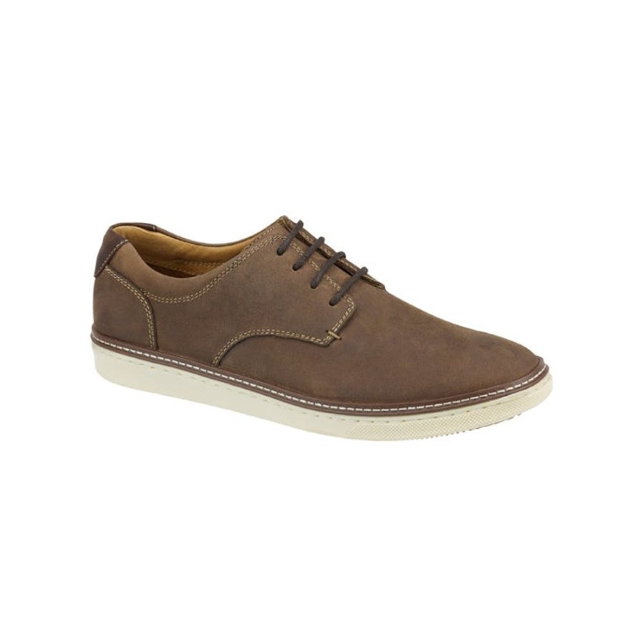 Mens Shoes Johnston & Murphy | Mens Johnston & Murphy Mcguffey Plain Toe Brown