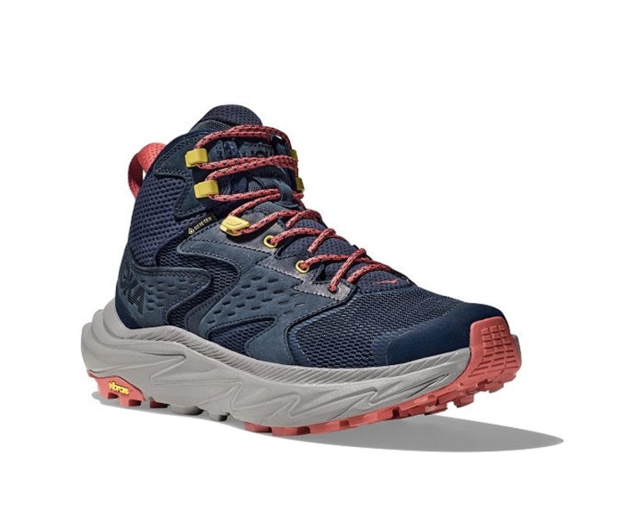 Mens Shoes Hoka | Mens Hoka Anacapa 2 Mid Gtx In Outer Space/Grey