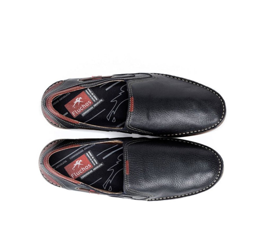 Mens Shoes Fluchos | Mens Fluchos Mariner Navy