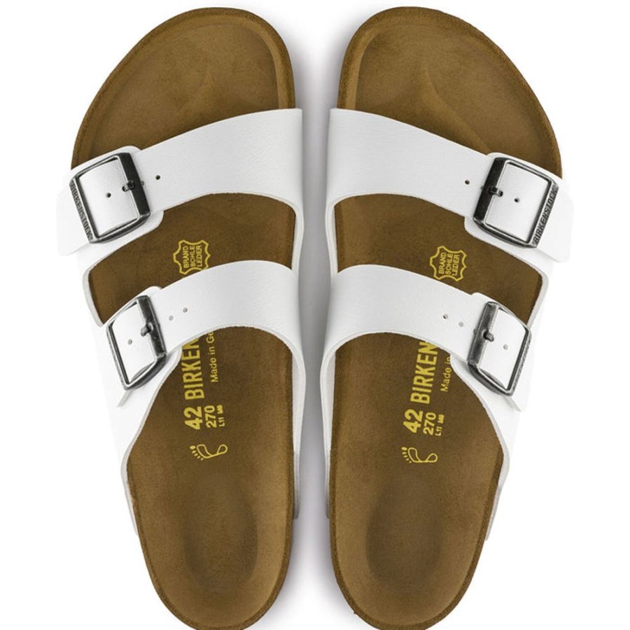 Womens Shoes Birkenstock | Womens Birkenstock Arizona White