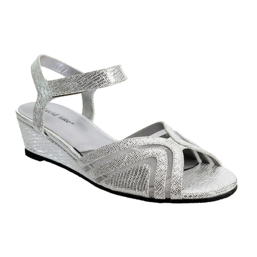 Womens Shoes David Tate | Womens David Tate Admire In Silver