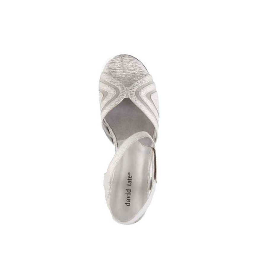 Womens Shoes David Tate | Womens David Tate Admire In Silver