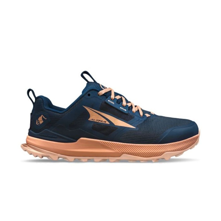 Womens Shoes Altra | Womens Altra Lone Peak 8 In Navy/Coral