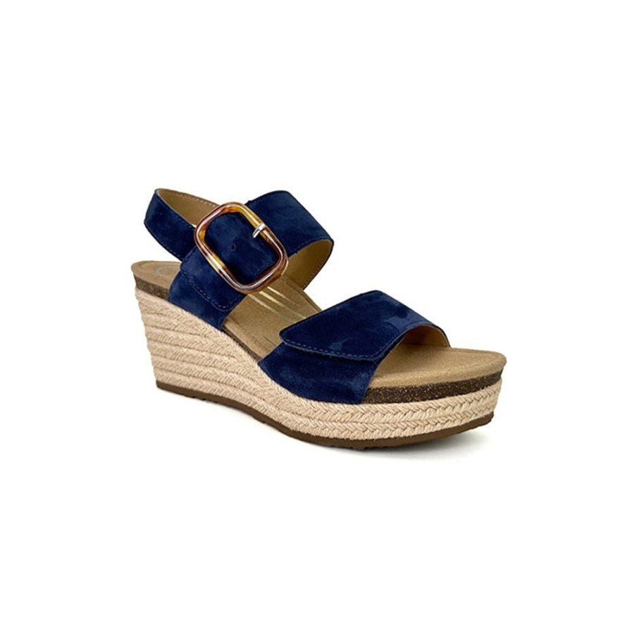 Womens Shoes Aetrex | Womens Aetrex Ashley In Navy