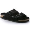 Womens Shoes Birkenstock | Womens Birkenstock Arizona Shearling Black