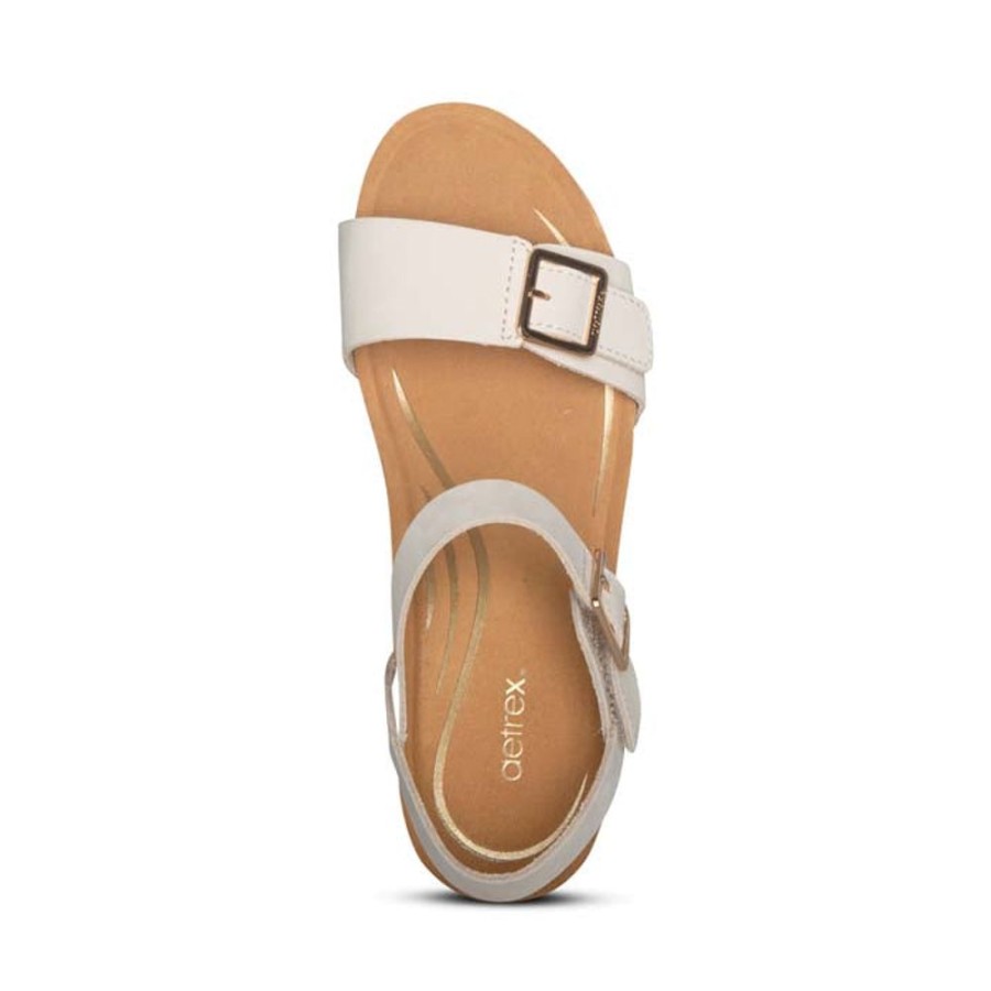 Womens Shoes Aetrex | Womens Aetrex Lexa In Ivory