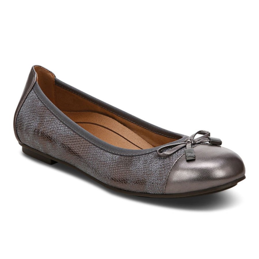 Womens Shoes Vionic | Womens Vionic Minna Pewter