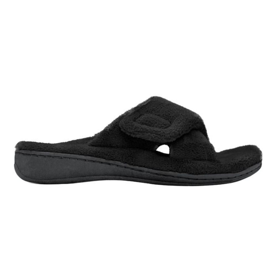 Womens Shoes Vionic | Womens Vionic Relax Slipper Black