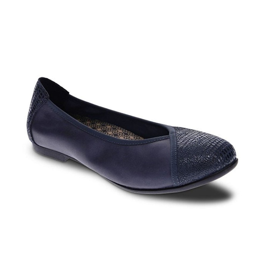 Womens Shoes Revere | Womens Revere Nairobi In Navy Lizard