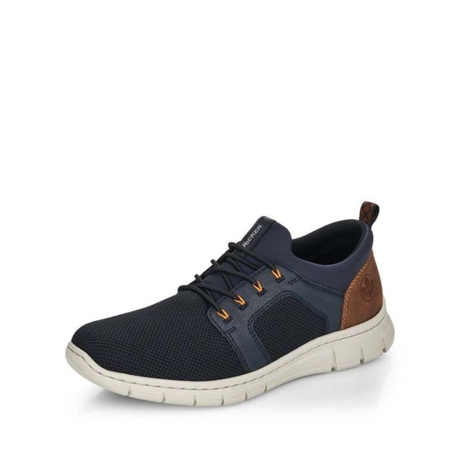 Mens Shoes Rieker | Mens Rieker Timo In Pazifik/Lake/Mandel/Navy