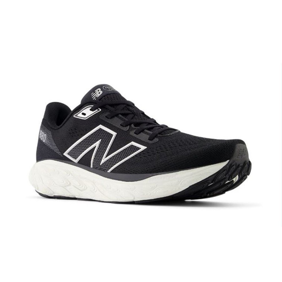 Mens Shoes New Balance | Mens New Balance Fresh Foam X 880V14 In Black/Sea Salt/Silver Metallic