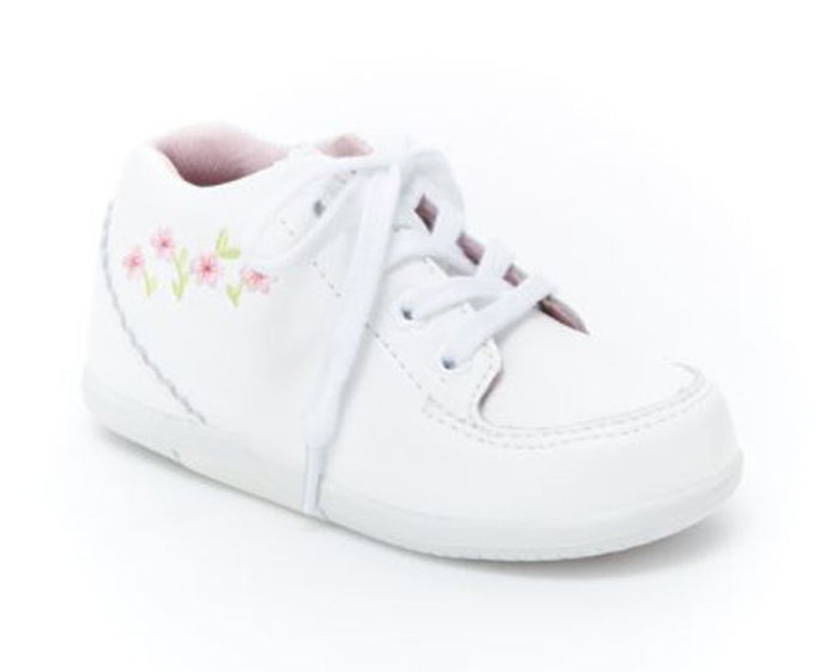 Girls Shoes Stride Rite | Infant Girl Stride Rite Srtech Emilia White