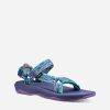 Girls Shoes Teva | Little Girl Teva Hurricane Xlt2 Delmar Sea Glass/Purple