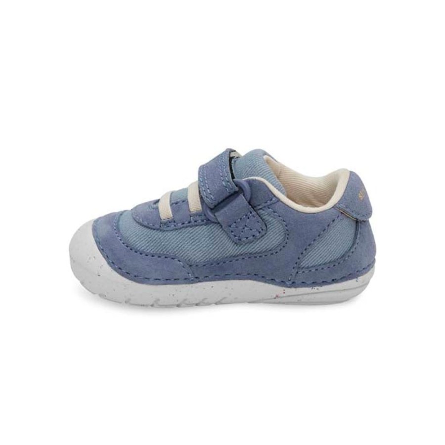 Boys Shoes Stride Rite | Infant Boy Stride Rite Soft Motion Sprout In Blue