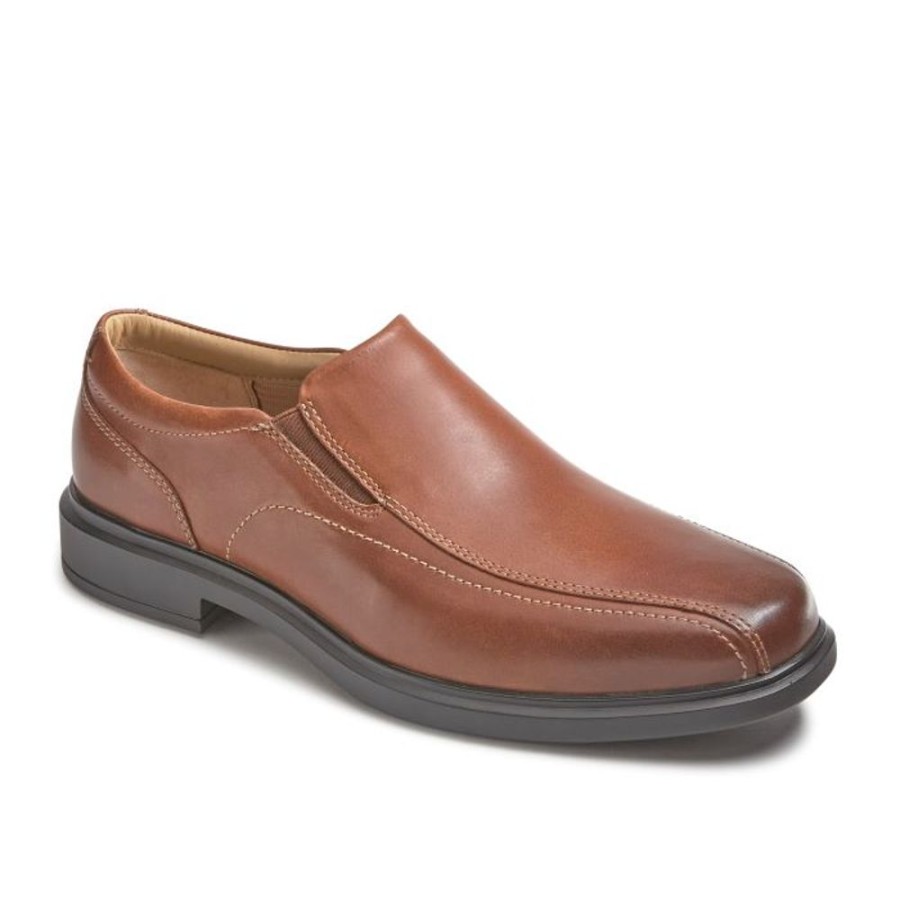 Mens Shoes Johnston & Murphy | Mens Johnston & Murphy Xc4 Stanton 2.0 Run-Off Slip-On In Tan