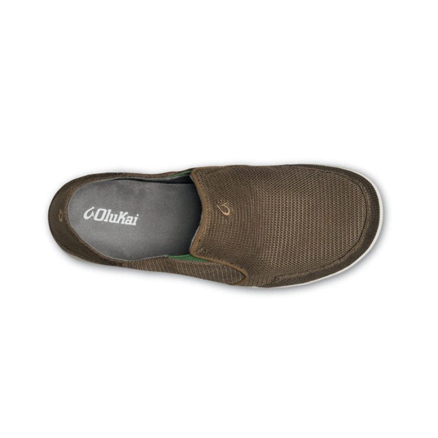 Mens Shoes Olukai | Mens Olukai Nohea Mesh Mustang Lime Peel