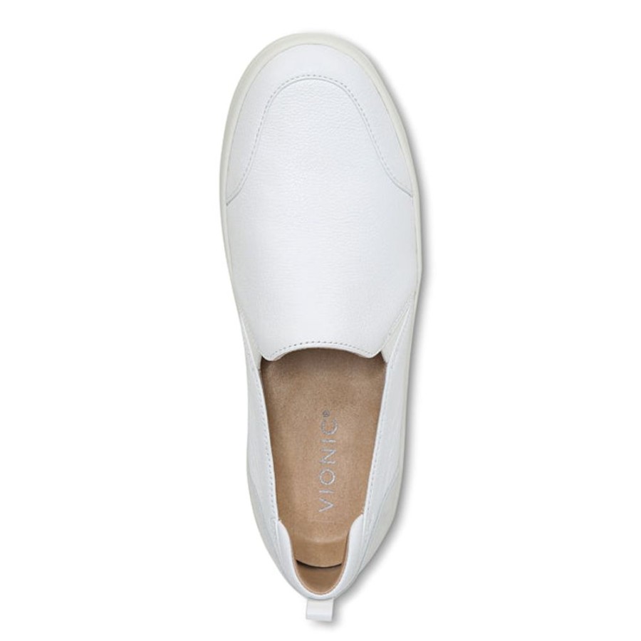 Womens Shoes Vionic | Womens Vionic Penelope Slip On Sneaker White