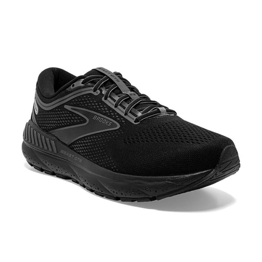 Mens Shoes Brooks Running | Mens Brooks Running Beast Gts 23 In Black/Gunmetal