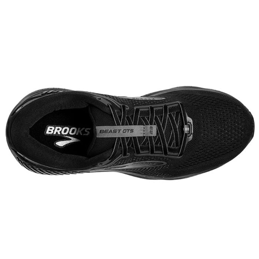 Mens Shoes Brooks Running | Mens Brooks Running Beast Gts 23 In Black/Gunmetal