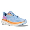 Womens Shoes Hoka | Womens Hoka Clifton 9 In Airy Blue/Ice Water