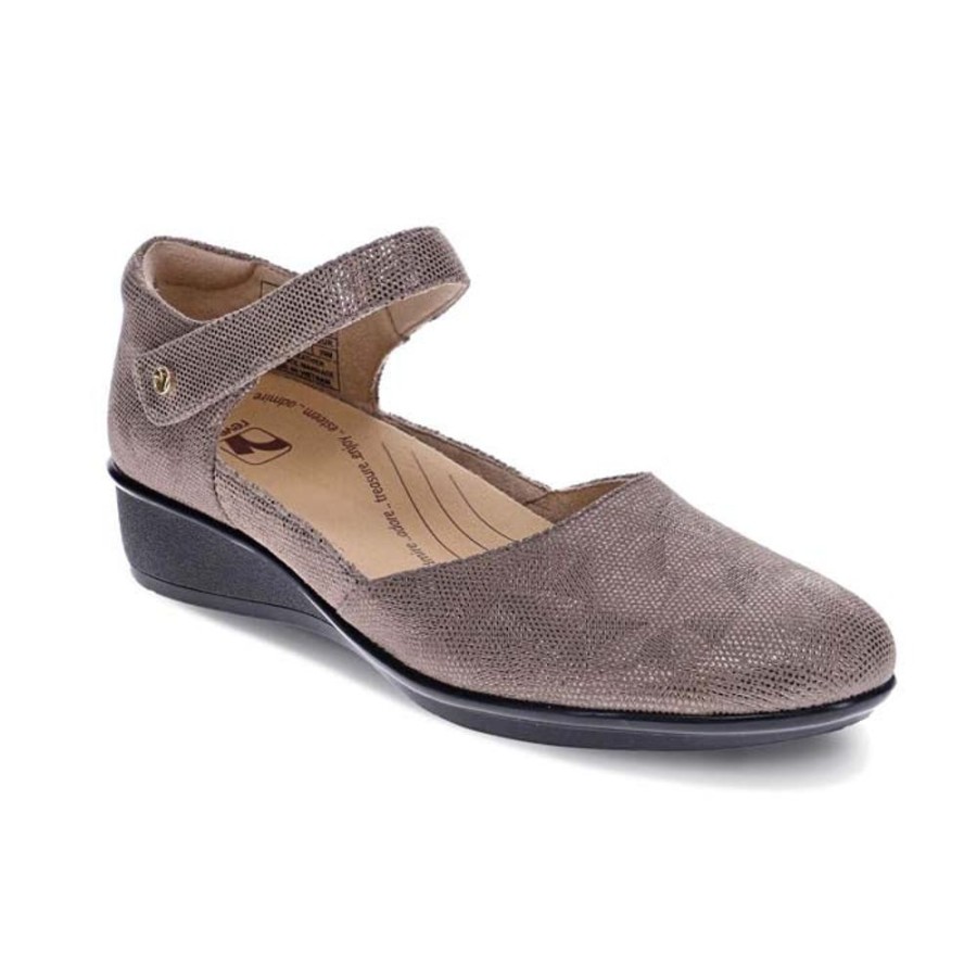 Womens Shoes Revere | Womens Revere Osaka In Champagne Angle