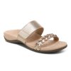 Womens Shoes Vionic | Womens Vionic Jeanne Metallic In Gold