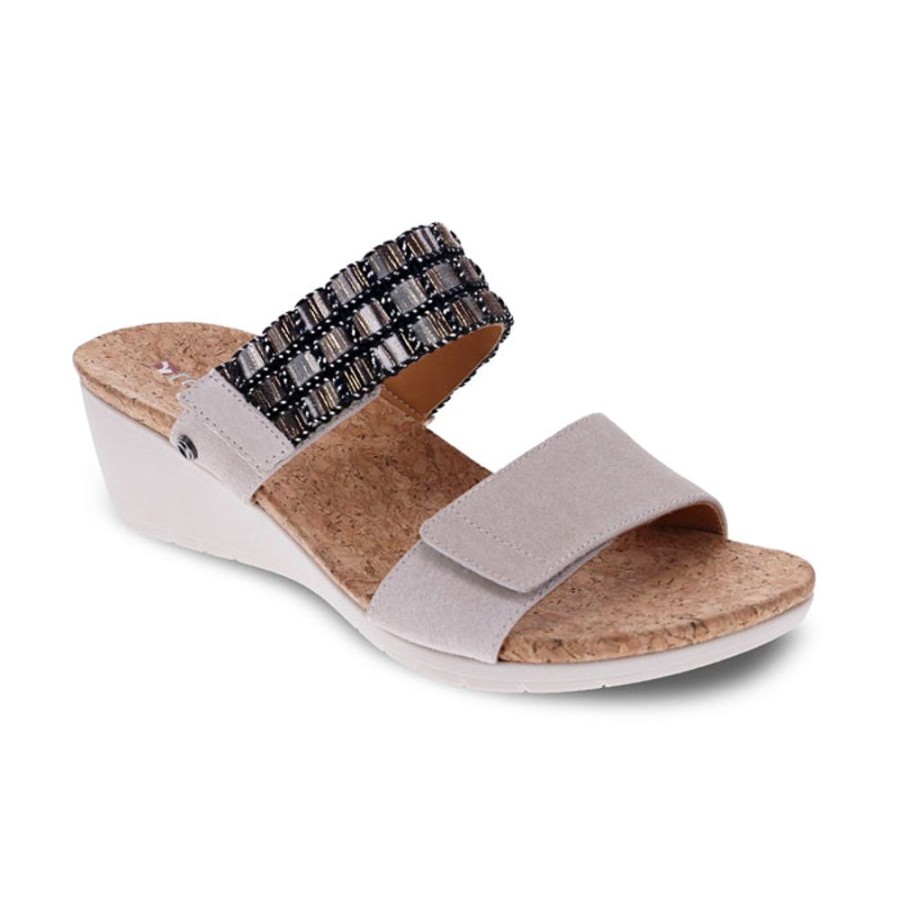 Womens Shoes Revere | Women'S Revere Sorrento Sandal In Pebble