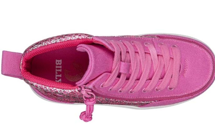 Girls Shoes Billy | Big Girl Billy Billy Classic High Ii In Fuchsia Snake