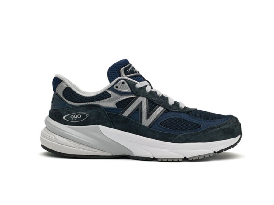 Mens Shoes New Balance | Mens New Balance Made In Usa 990V6 In Navy/Navy