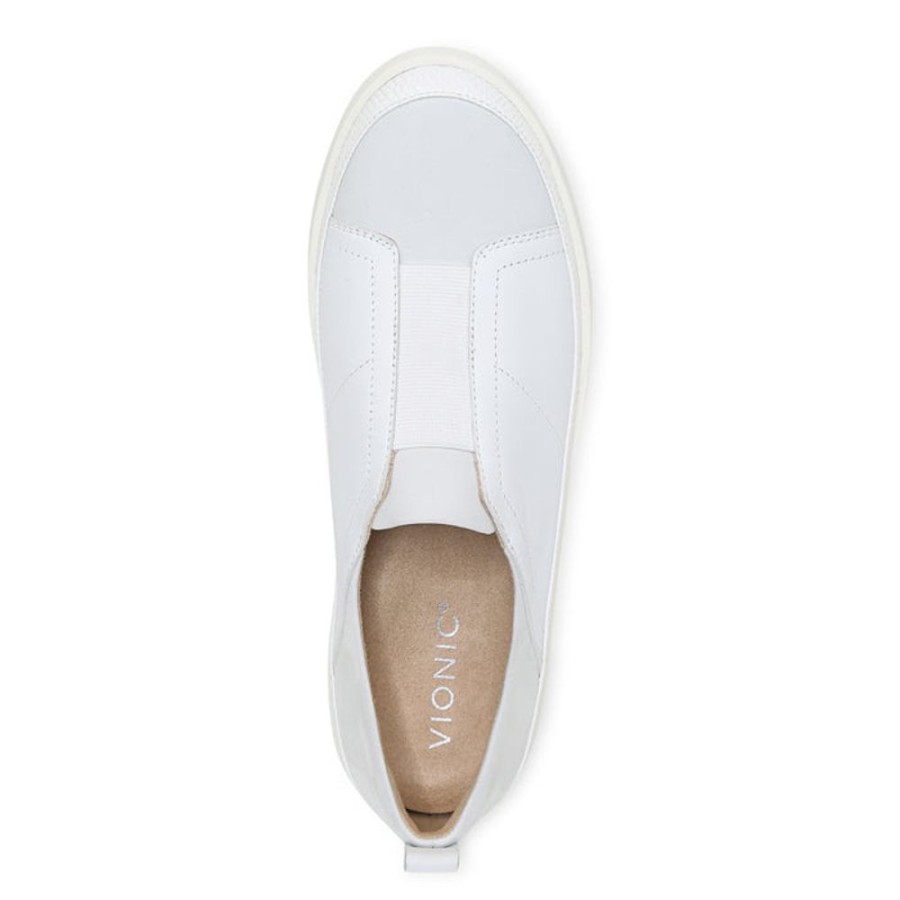 Womens Shoes Vionic | Womens Vionic Zinah White