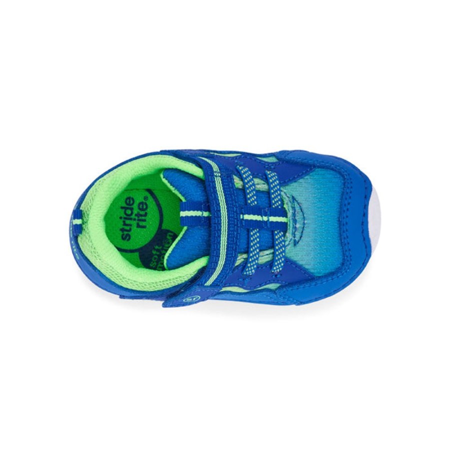 Boys Shoes Stride Rite | Infant Boy Stride Rite Soft Motion Kylo Blue/Lime