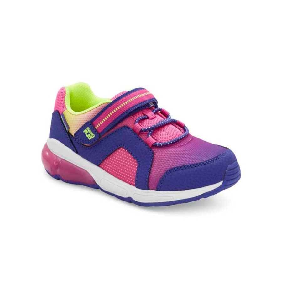 Girls Shoes Stride Rite | Big Girl Stride Rite M2P Lumi Bounce In Tropical Multi