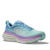 Womens Shoes Hoka | Womens Hoka Bondi 8 Wide In Airy Blue/Sunlit Ocean