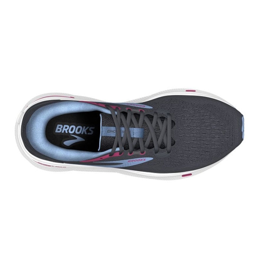 Womens Shoes Brooks Running | Womens Brooks Running Ghost Max In Ebony/Open Air/Lilac Rose