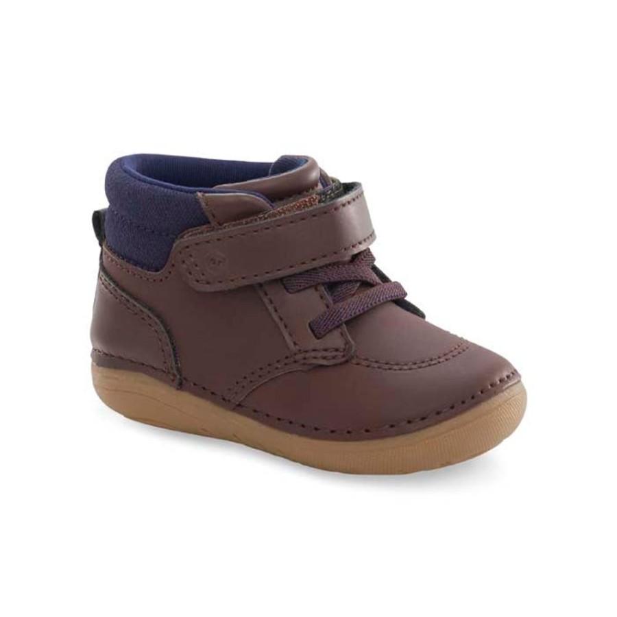 Boys Shoes Stride Rite | Infant Boy Stride Rite Soft Motion Martin In Brown