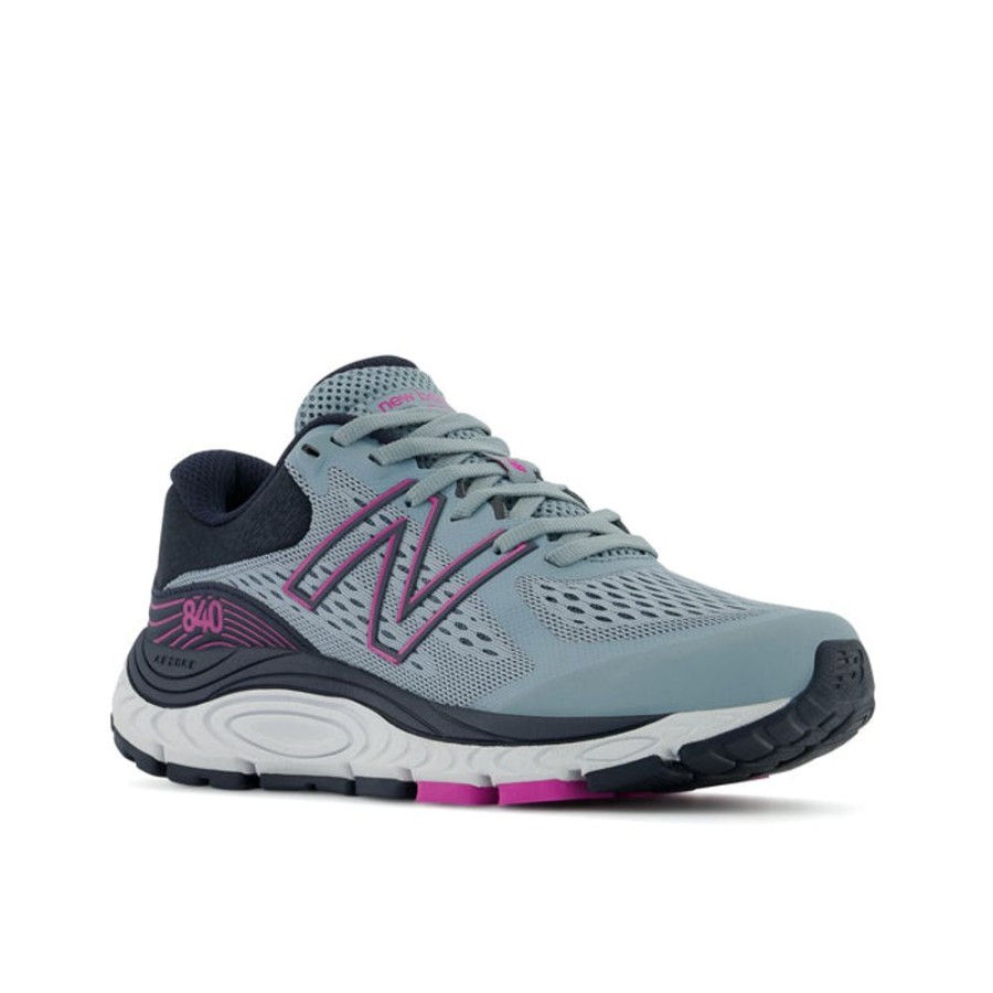 Womens Shoes New Balance | Womens New Balance 840V5 Cyclone/Eclipse/Magenta Pop