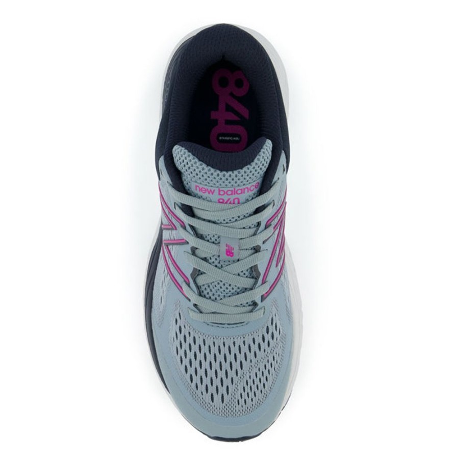 Womens Shoes New Balance | Womens New Balance 840V5 Cyclone/Eclipse/Magenta Pop