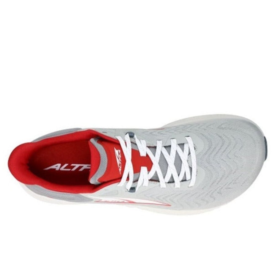 Mens Shoes Altra | Mens Altra Torin 7 In Gray/Red