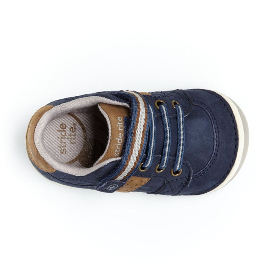 Boys Shoes Stride Rite | Infant Boy Stride Rite Soft Motion Artie Navy