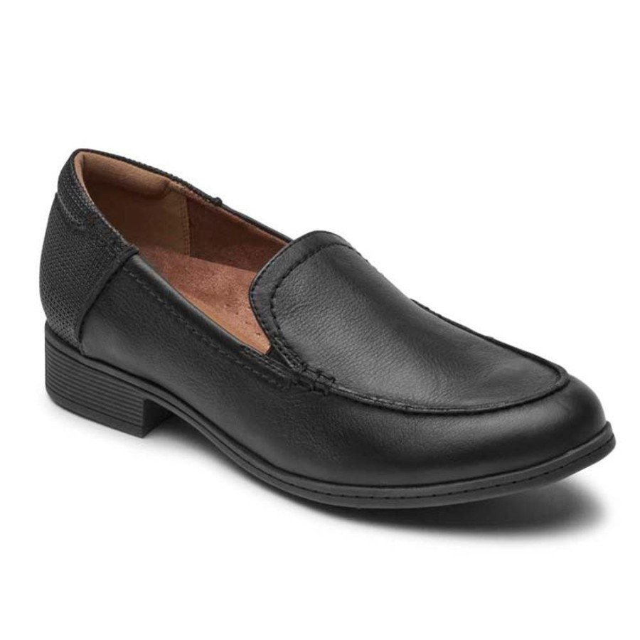 Womens Shoes Cobb Hill | Womens Cobb Hill Crosbie Moc In Black