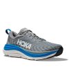 Mens Shoes Hoka | Mens Hoka Gaviota 5 Wide In Limestone/Diva Blue