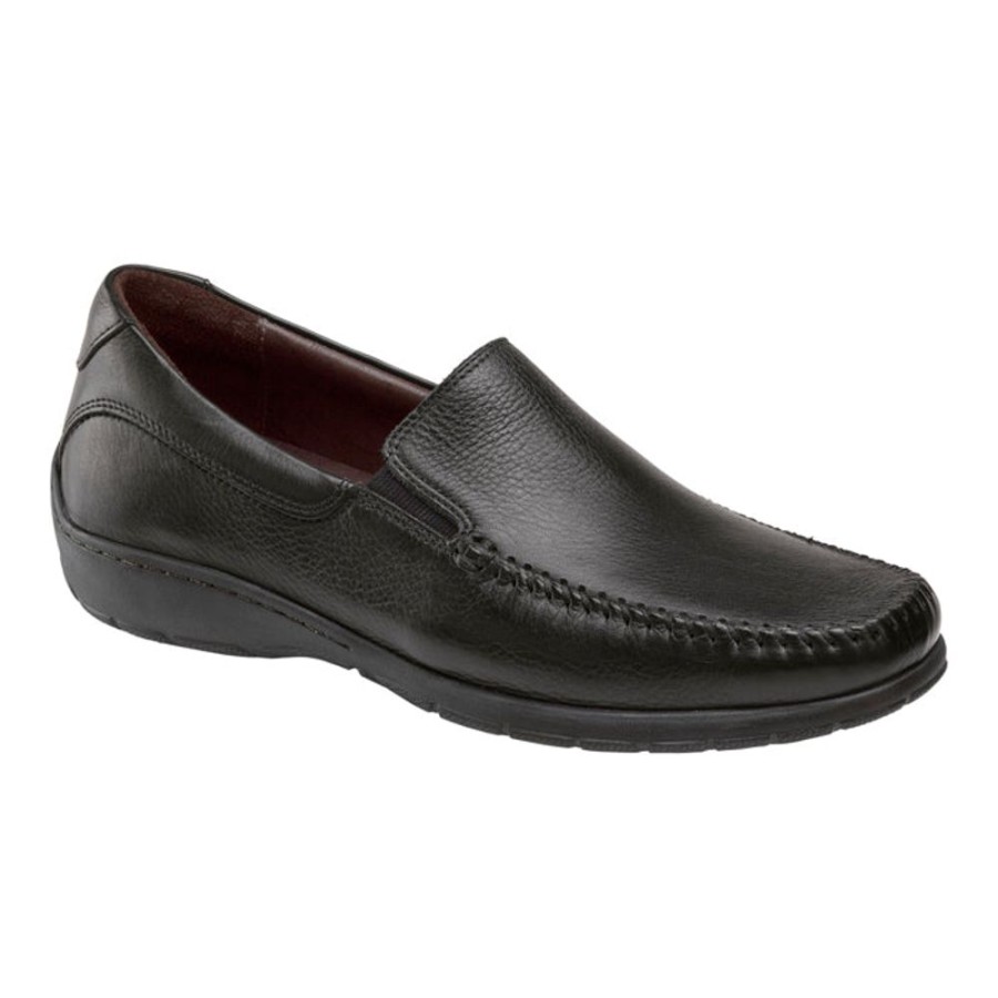 Mens Shoes Johnston & Murphy | Mens Johnston & Murphy Crawford Venetian Black