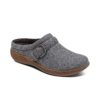 Womens Shoes Aetrex | Womens Aetrex Libby Wool Grey