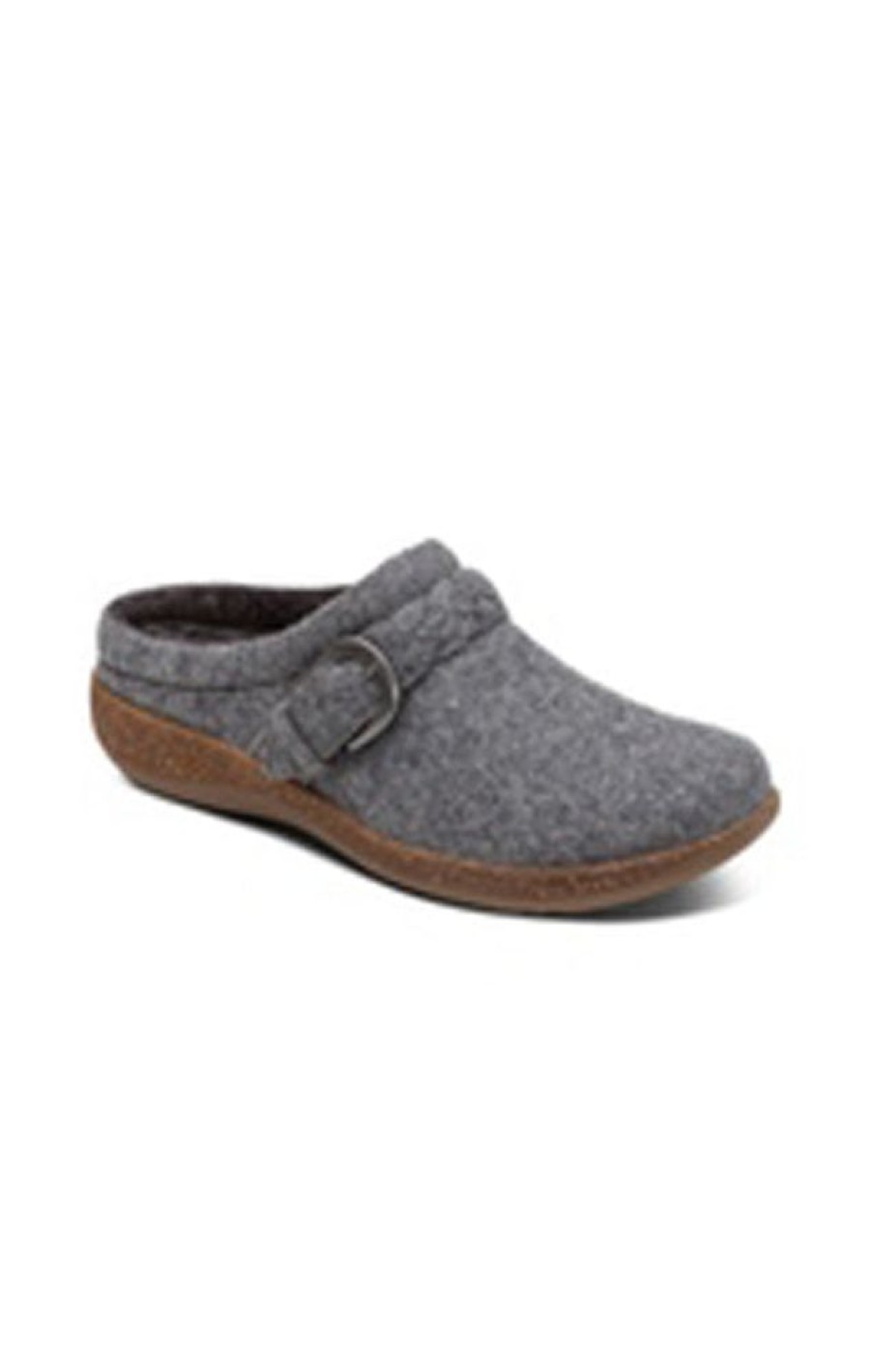 Womens Shoes Aetrex | Womens Aetrex Libby Wool Grey