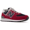 Mens Shoes New Balance | Mens New Balance 574 Red/Navy