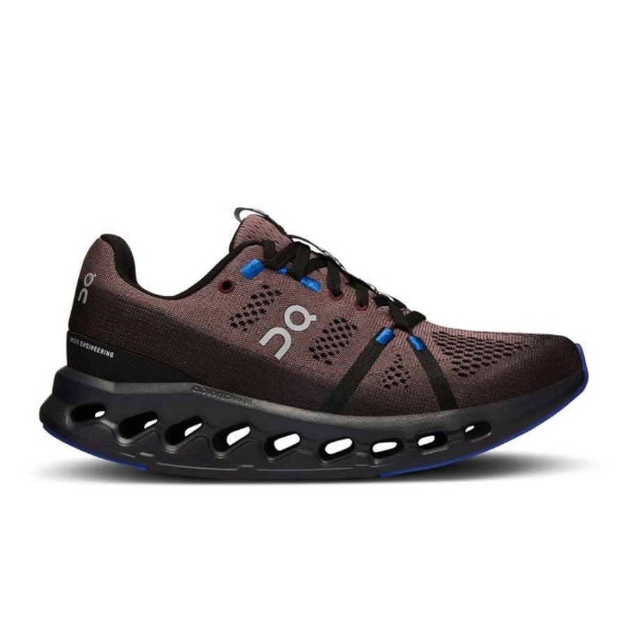 Womens Shoes On Running | Womens On Running Cloudsurfer In Black/Cobalt