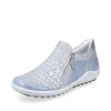 Womens Shoes Rieker | Womens Rieker Liv Slip-On In Bleu/Ciel