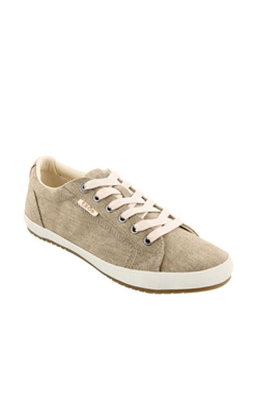 Womens Shoes Taos | Womens Taos Star Khaki Wash Canvas